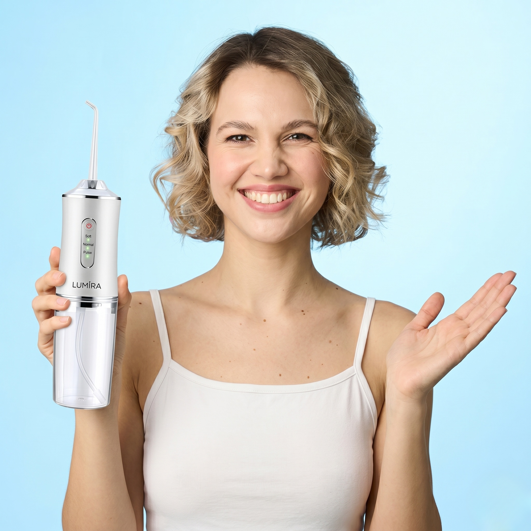 LUMIRA™ Water Flosser Portatile
