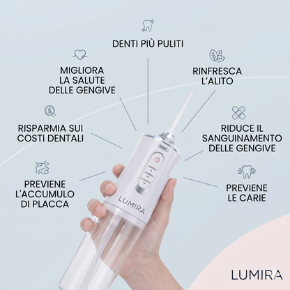 LUMIRA™ Water Flosser Portatile