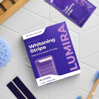 LUMIRA™- Strisce sbiancanti viola (42 Strisce)